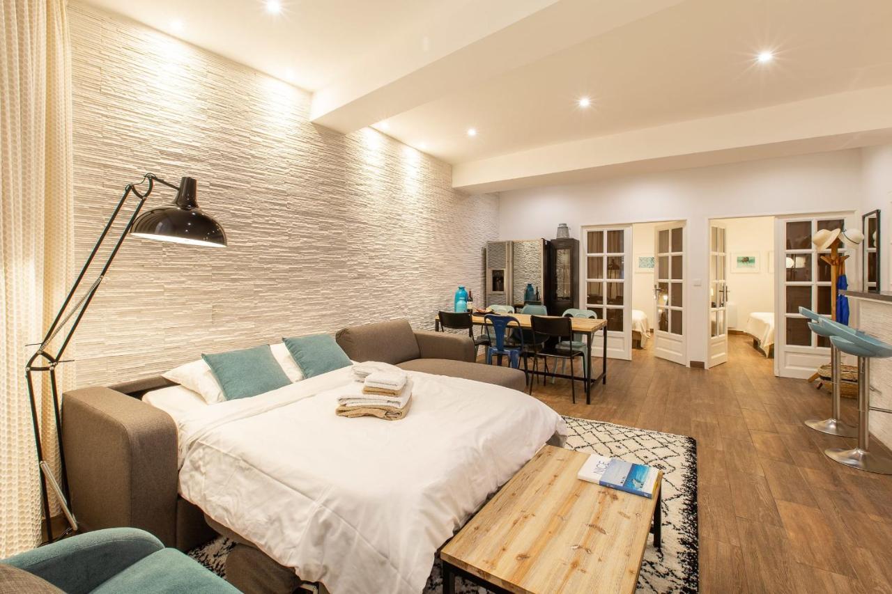 Coulee Verte 2 Bedrooms In The Old Town At 5 Min From The Sea 니스 외부 사진