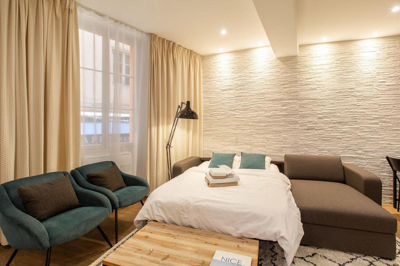 Coulee Verte 2 Bedrooms In The Old Town At 5 Min From The Sea 니스 외부 사진